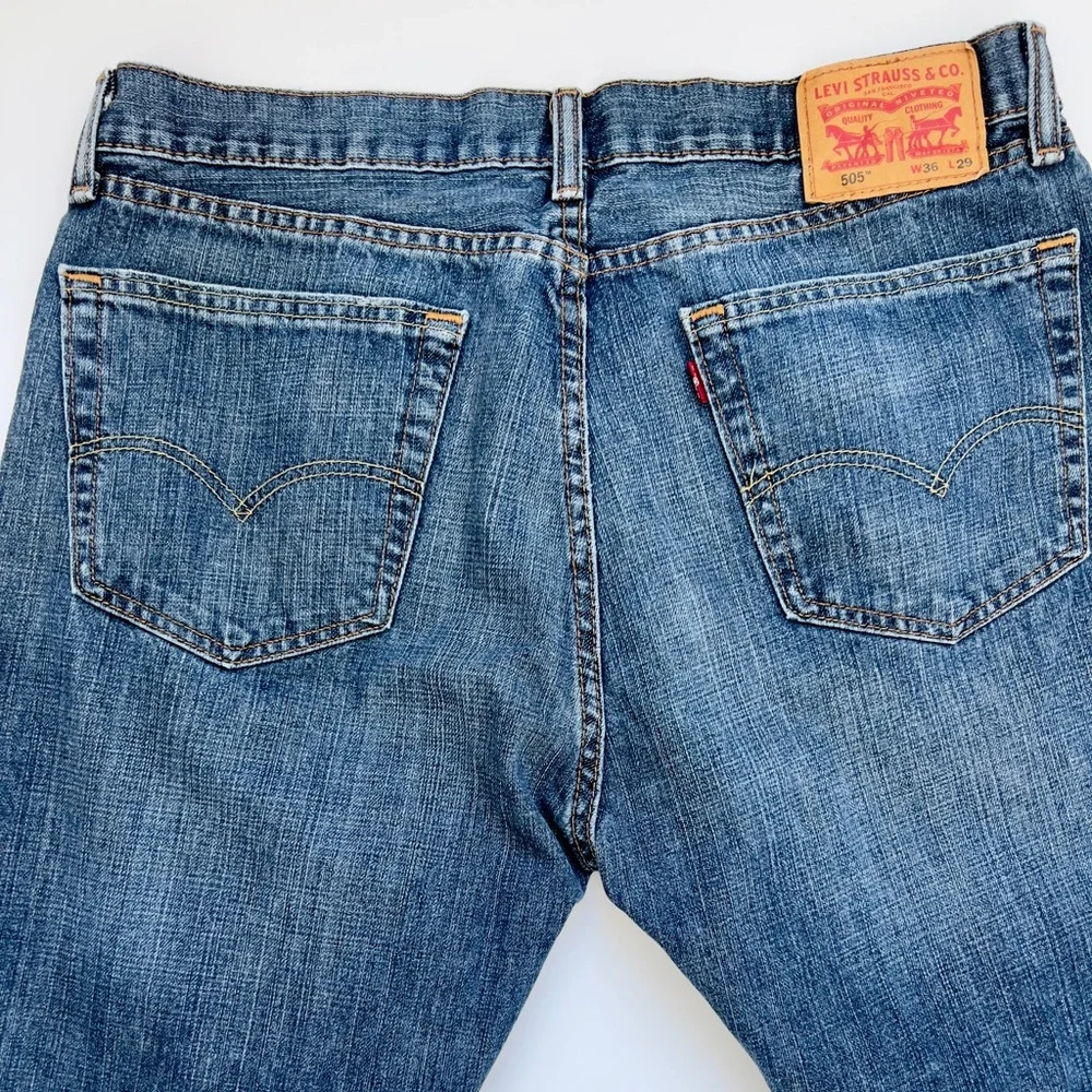 Levi’s Classic 505 Blue Denim Jeans